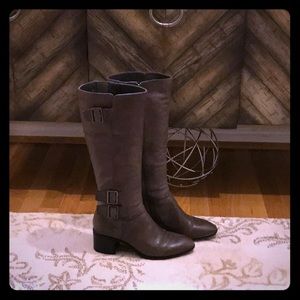 Franco Sarto knee-high leather boots